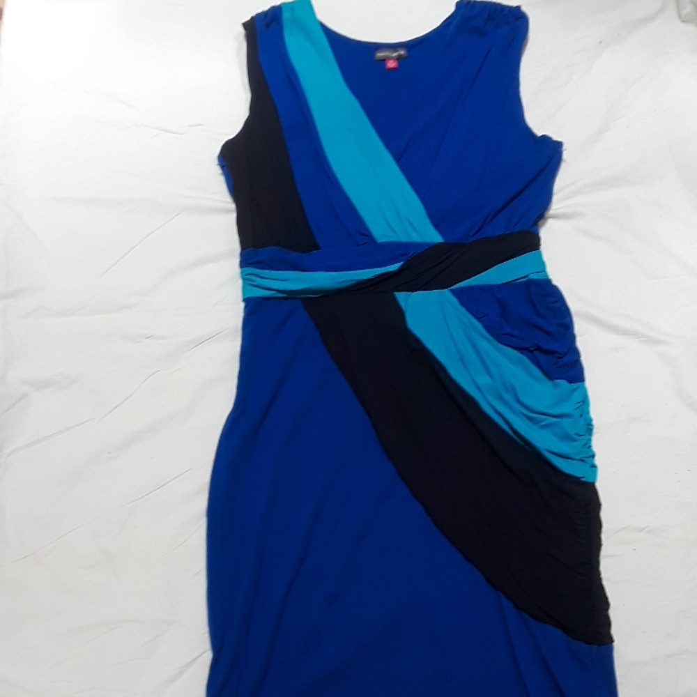 Vince Camuto royal dress